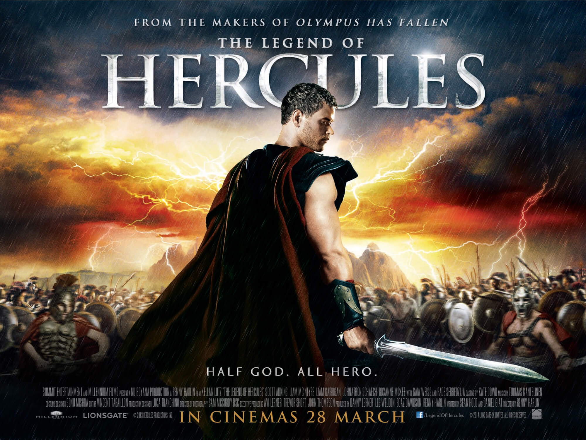 Film Feeder THE LEGEND OF HERCULES (12A)