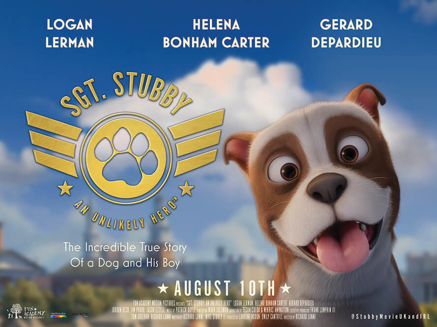 Film Feeder Sgt. Stubby An Unlikely Hero (Review)