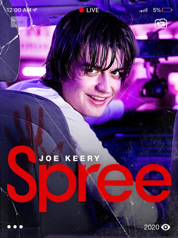 Joe Keery's Social Media Satire 'Spree' Releases First Trailer
